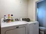 Laundry area with detergent included